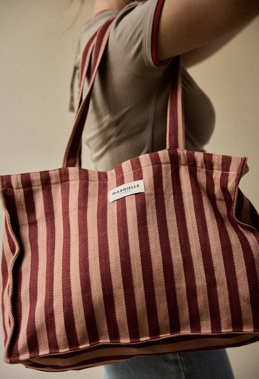 24H Cotton Bag Garance Stripes
