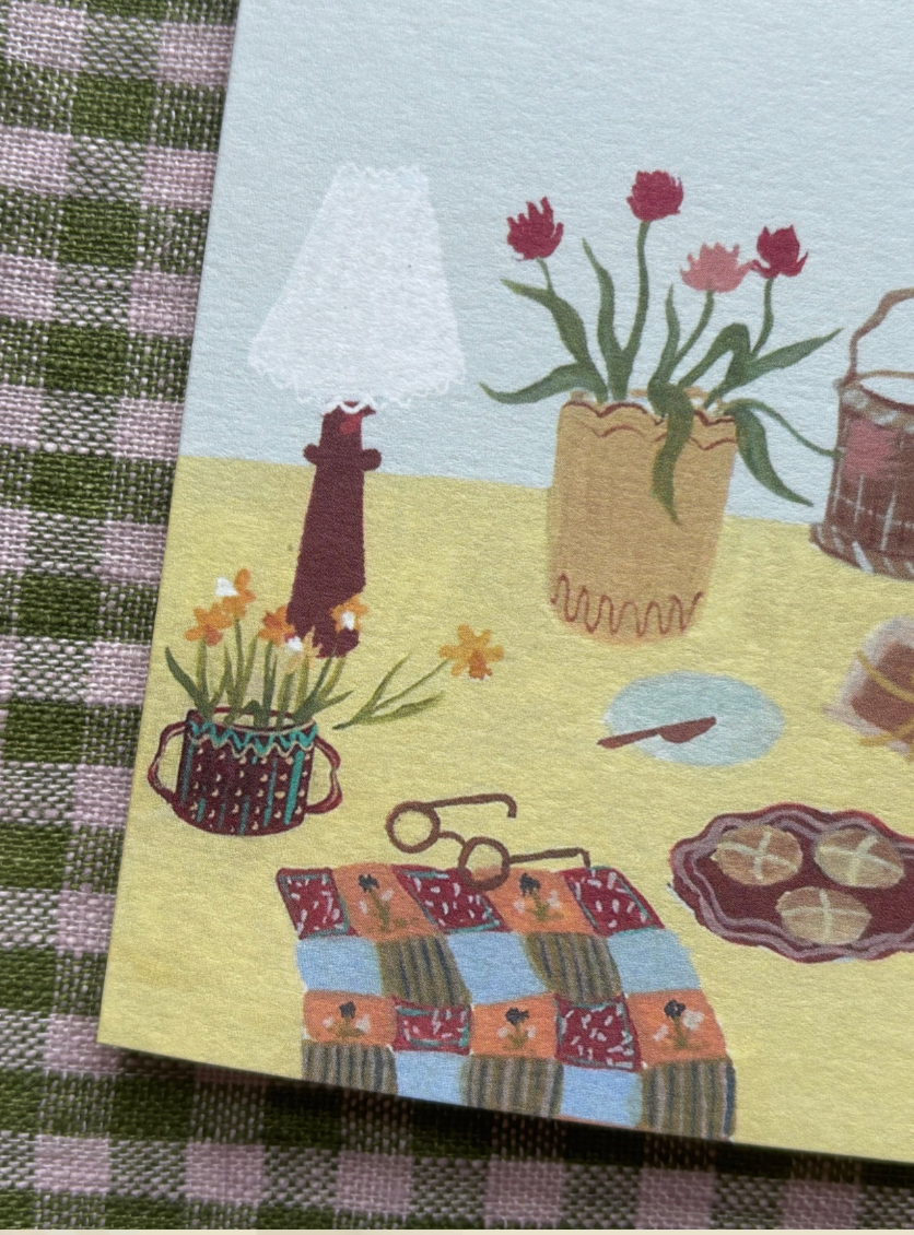 Spring Table Mini Card
