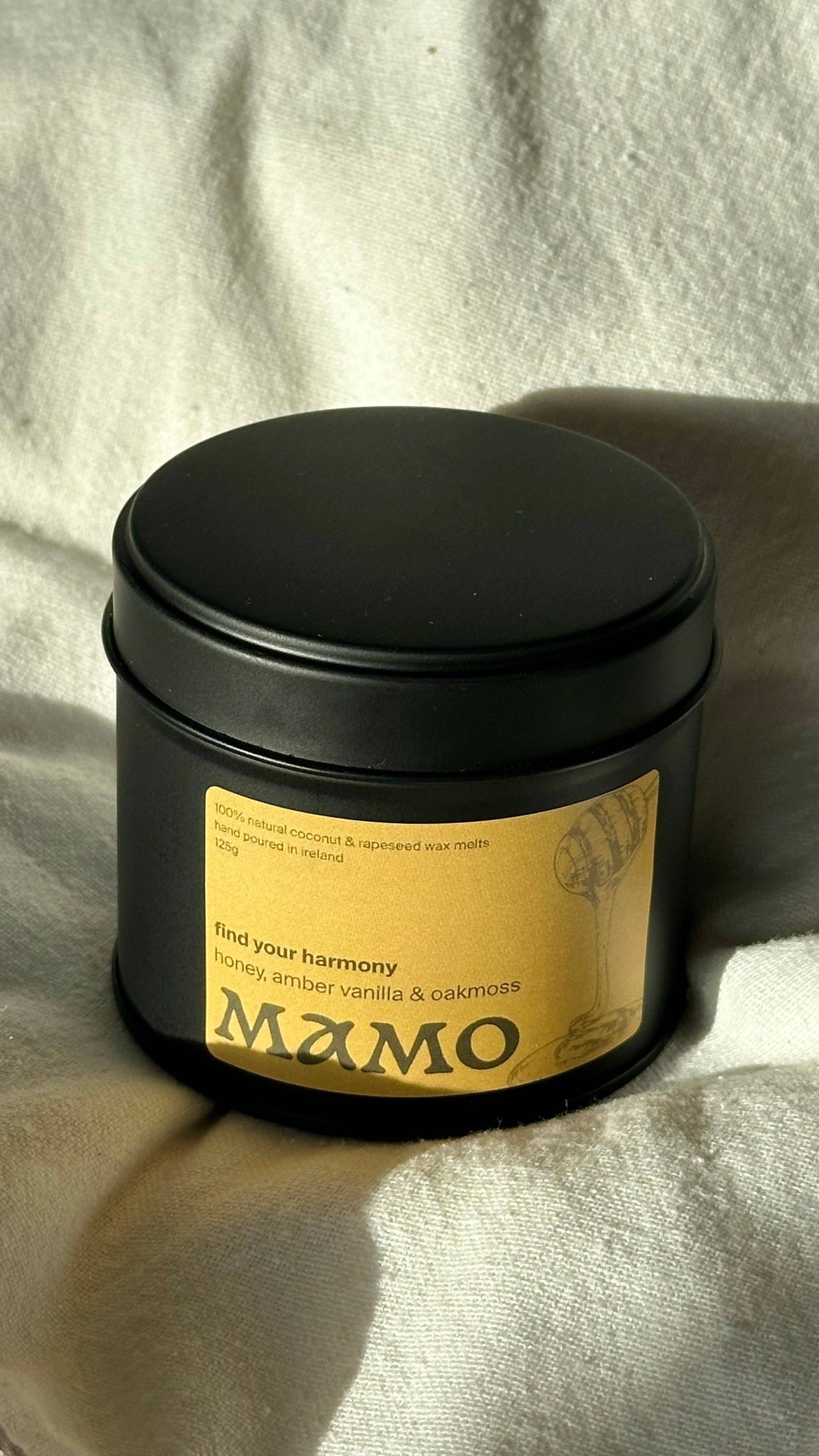 Premium Wax Melts - Honey, Amber Vanilla & Oakmoss - 60hrs