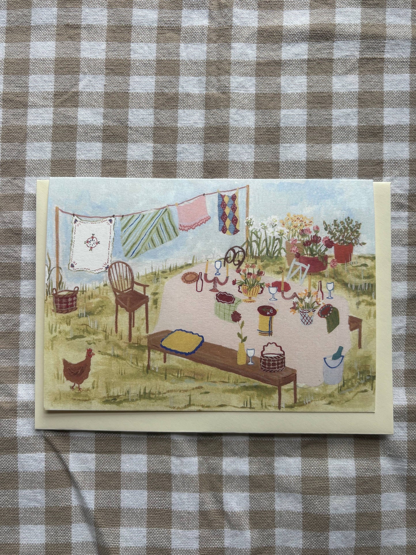 Summer Hosting Card