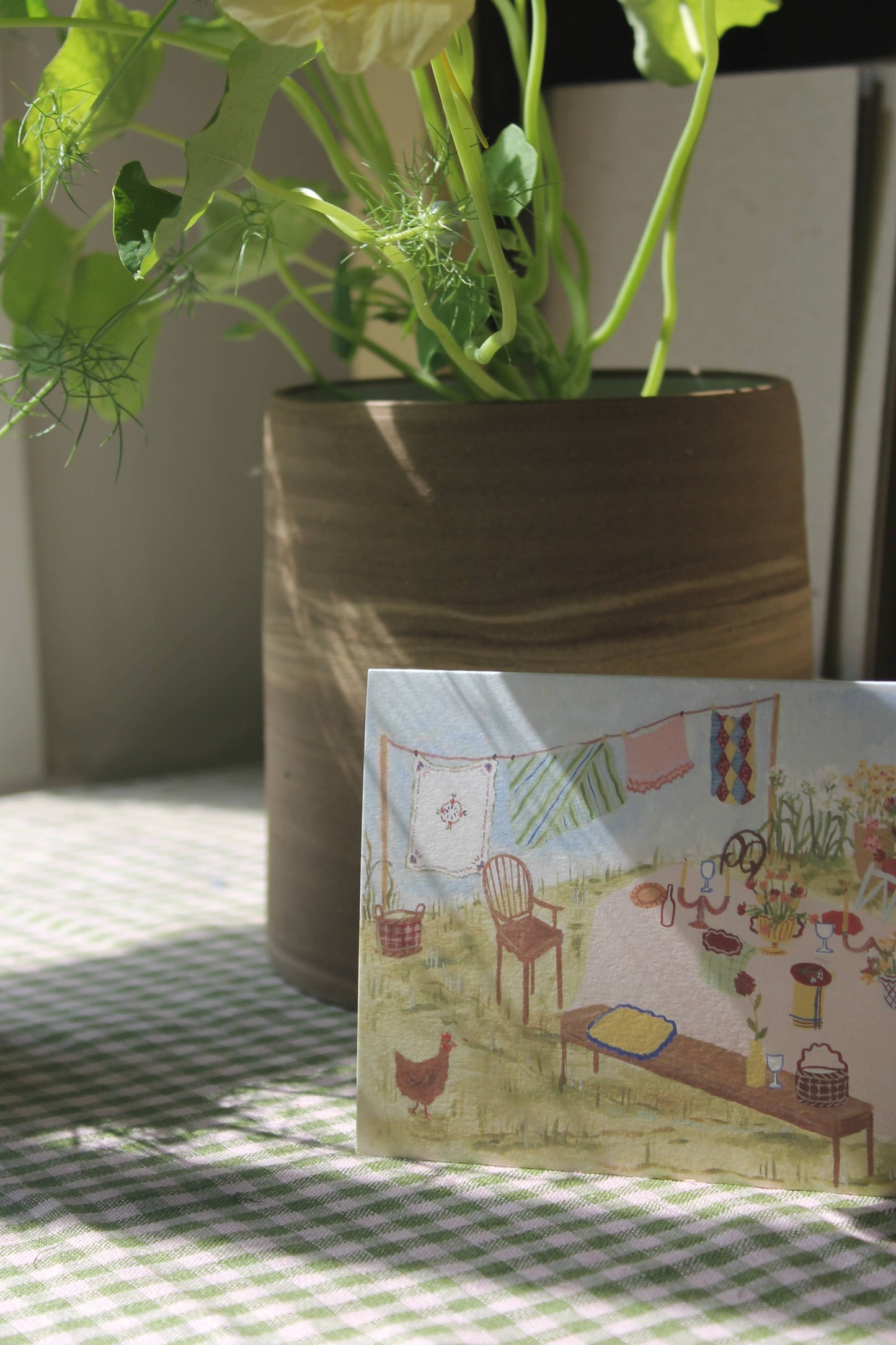 Summer Hosting Card