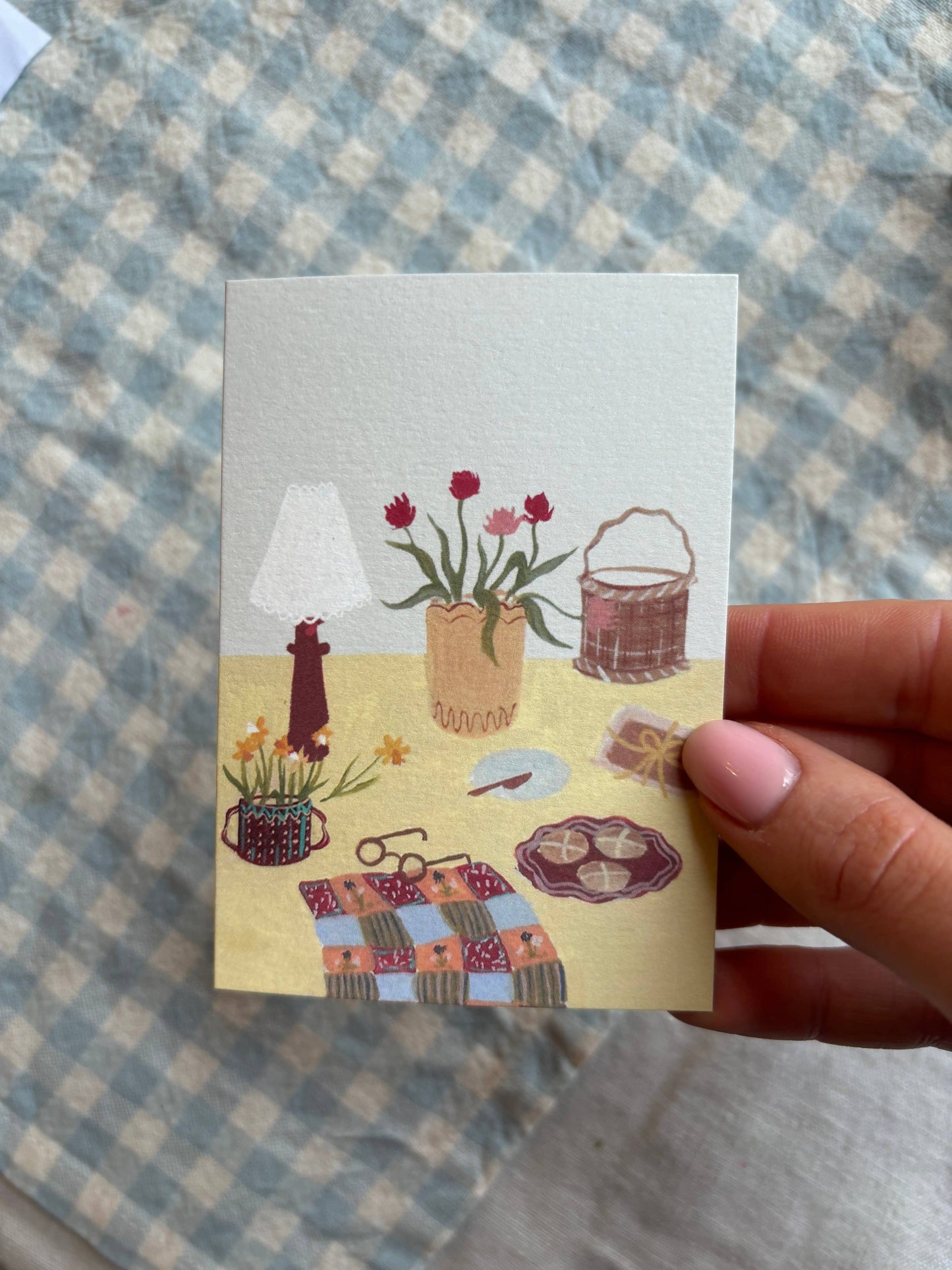 Spring Table Mini Card