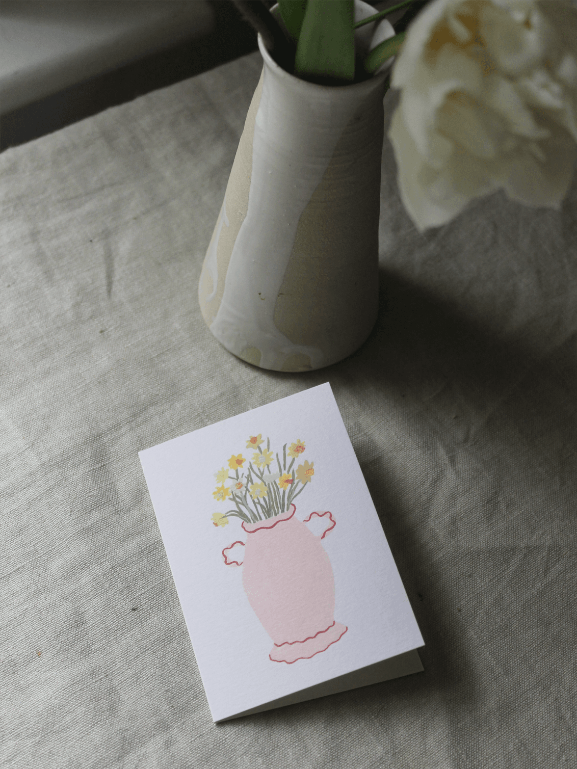 Daffodils Mini Card