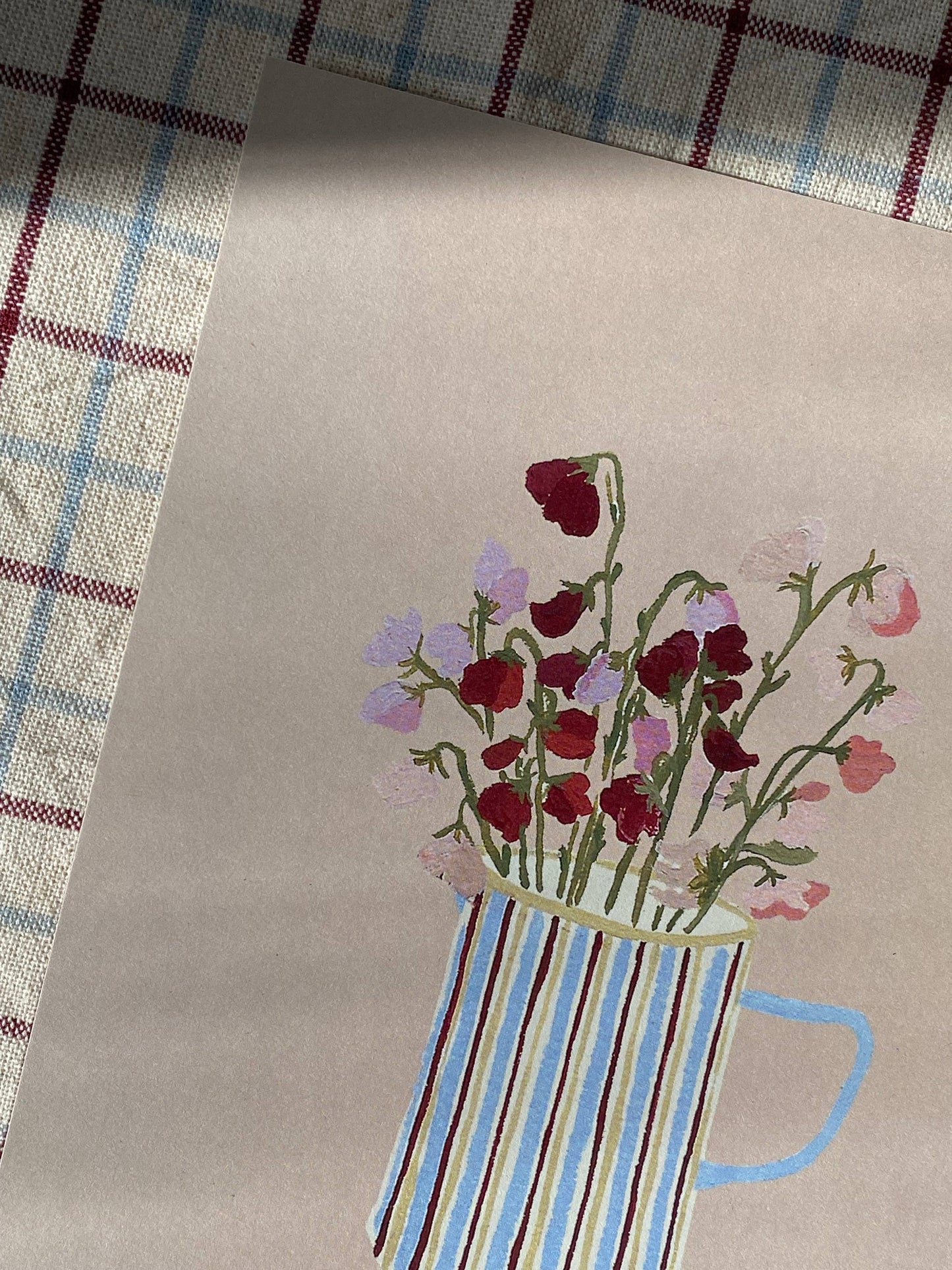 Sweet Pea Print (A5)
