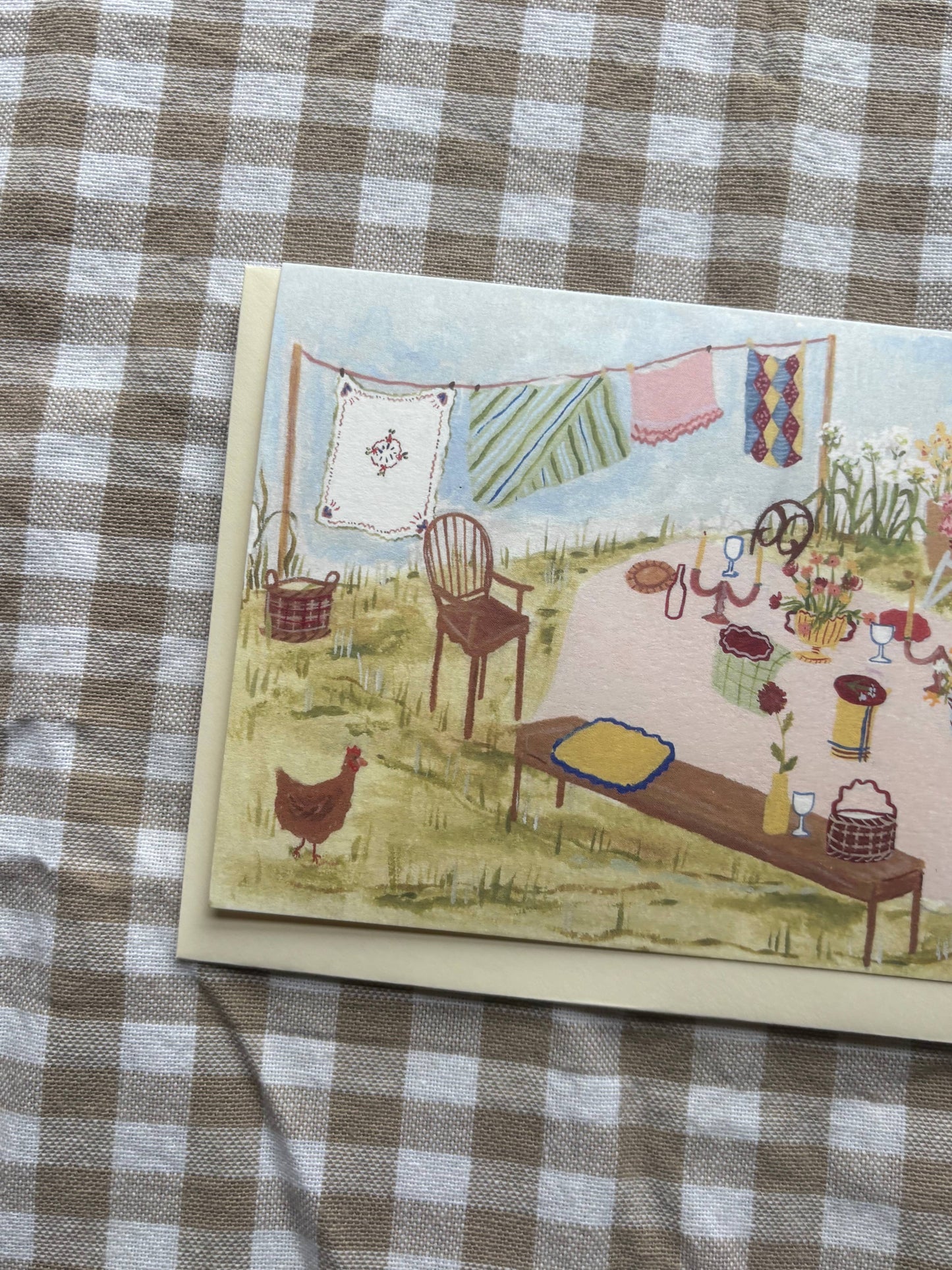 Summer Hosting Card