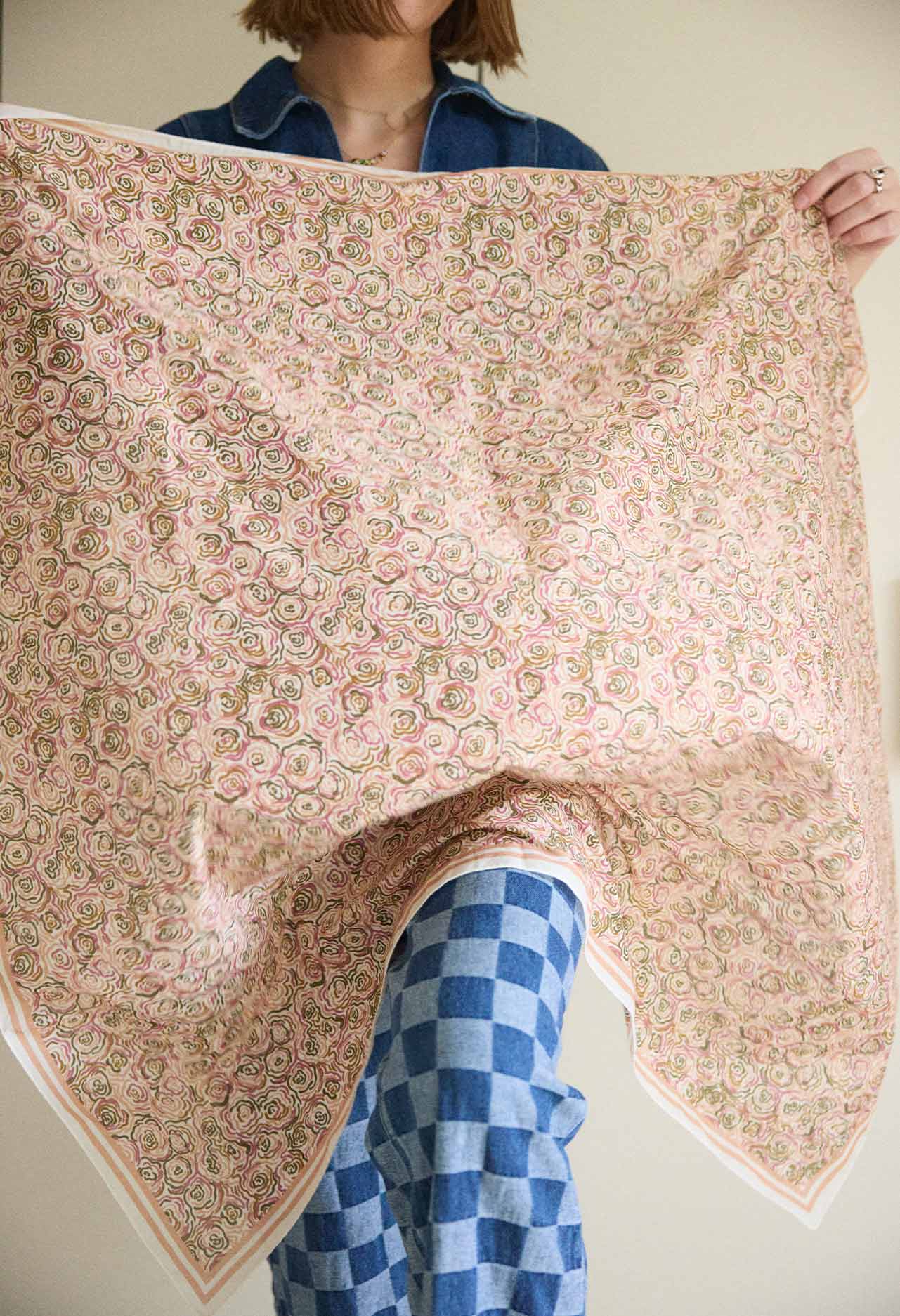 Portofino Rose Scarf