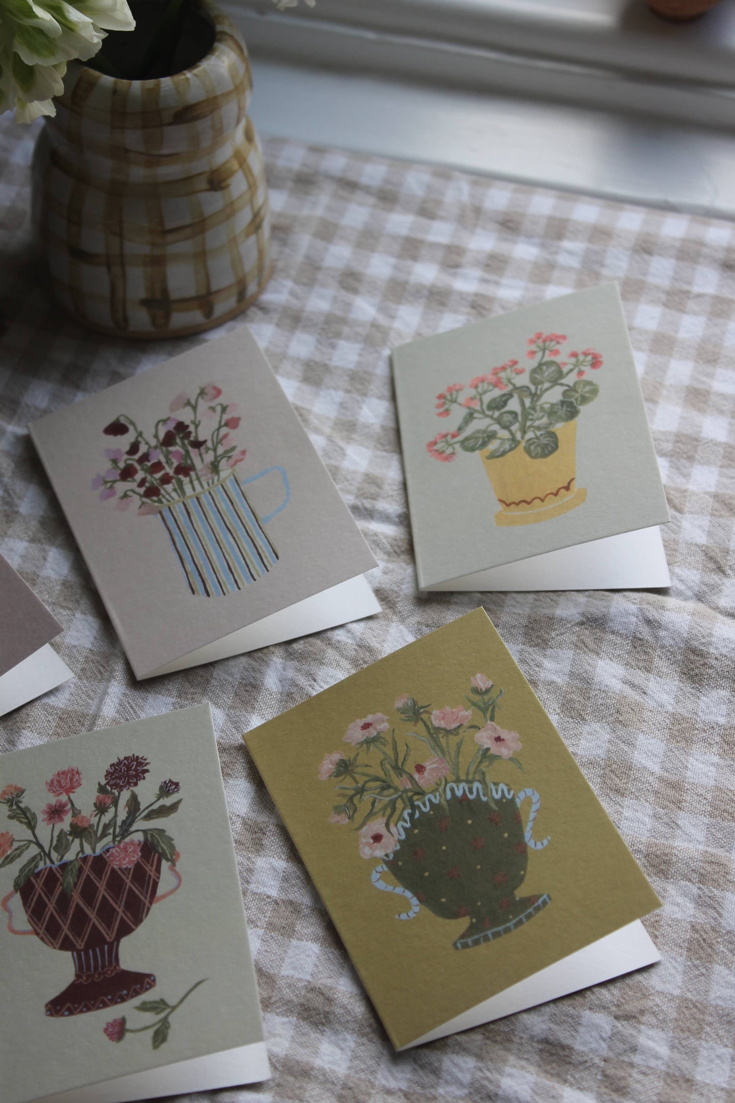 Sweet Peas Mini Card