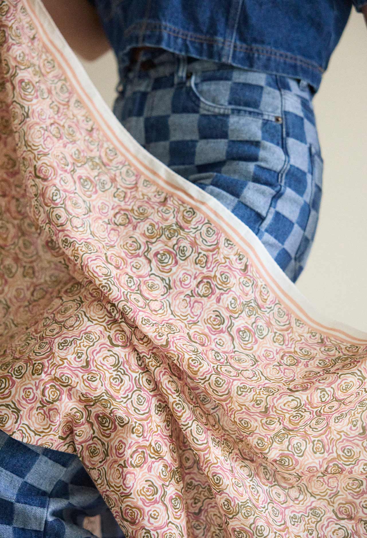 Portofino Rose Scarf
