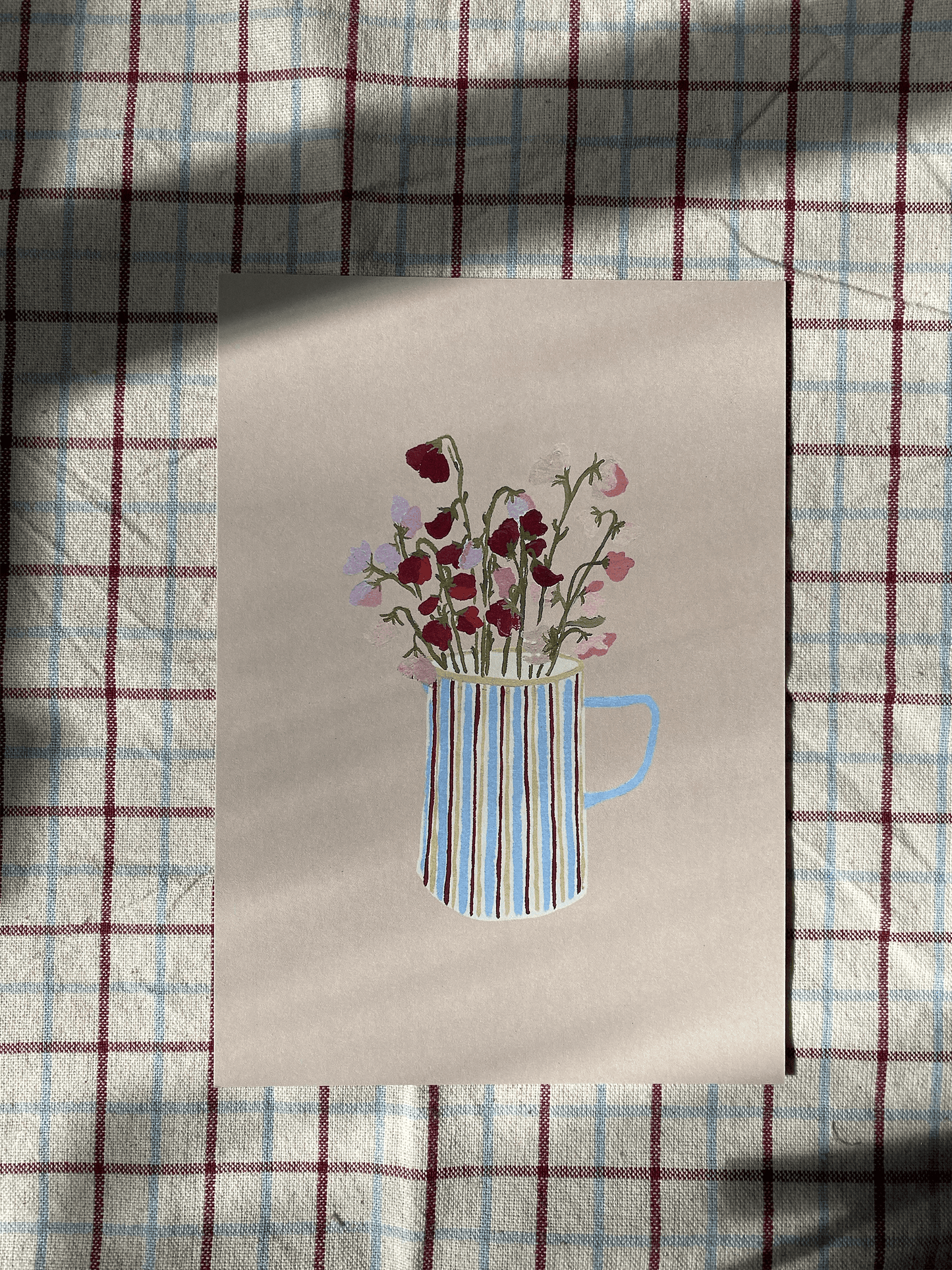 Sweet Pea Print (A5)