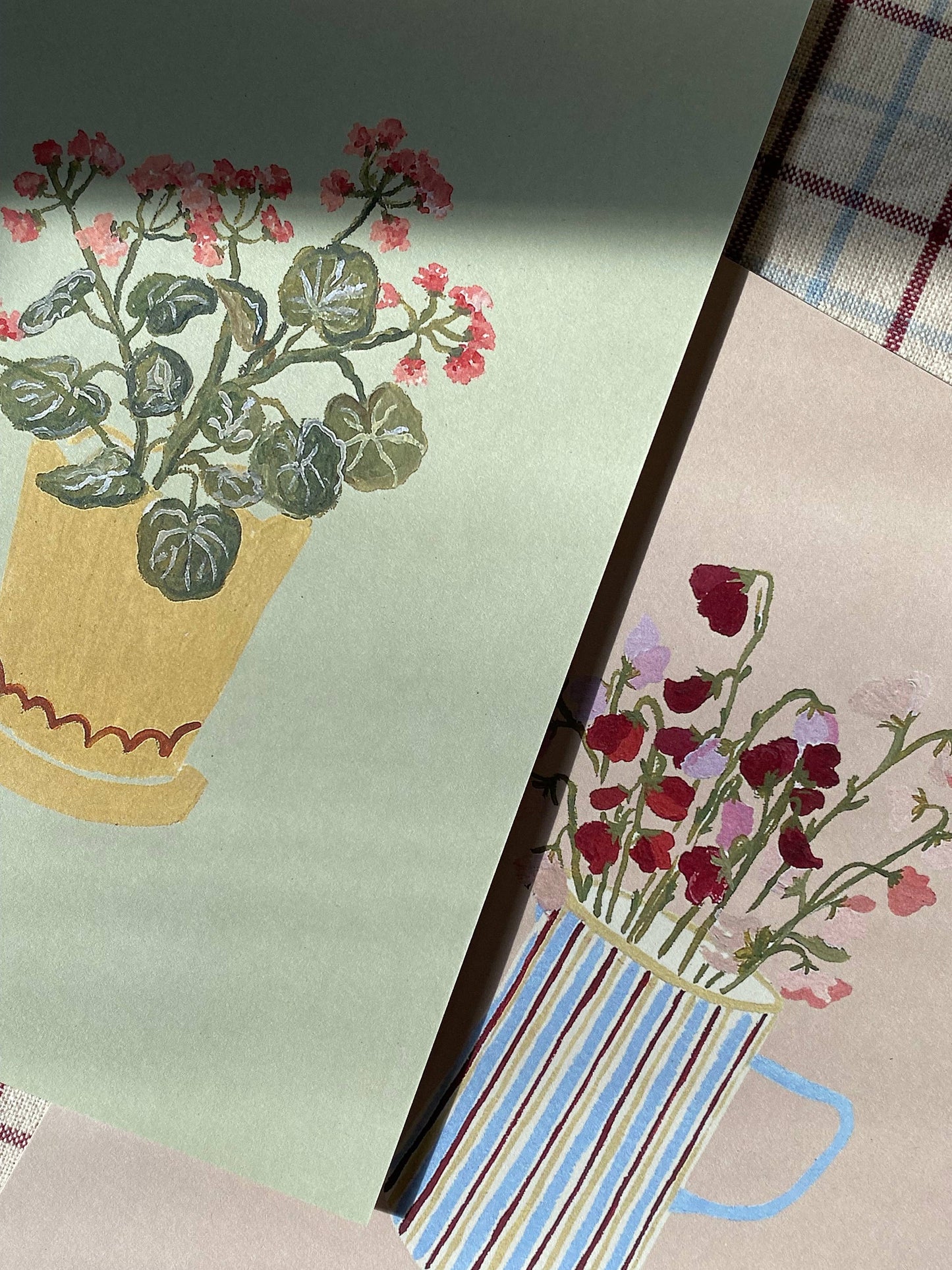 Sweet Pea Print (A5)
