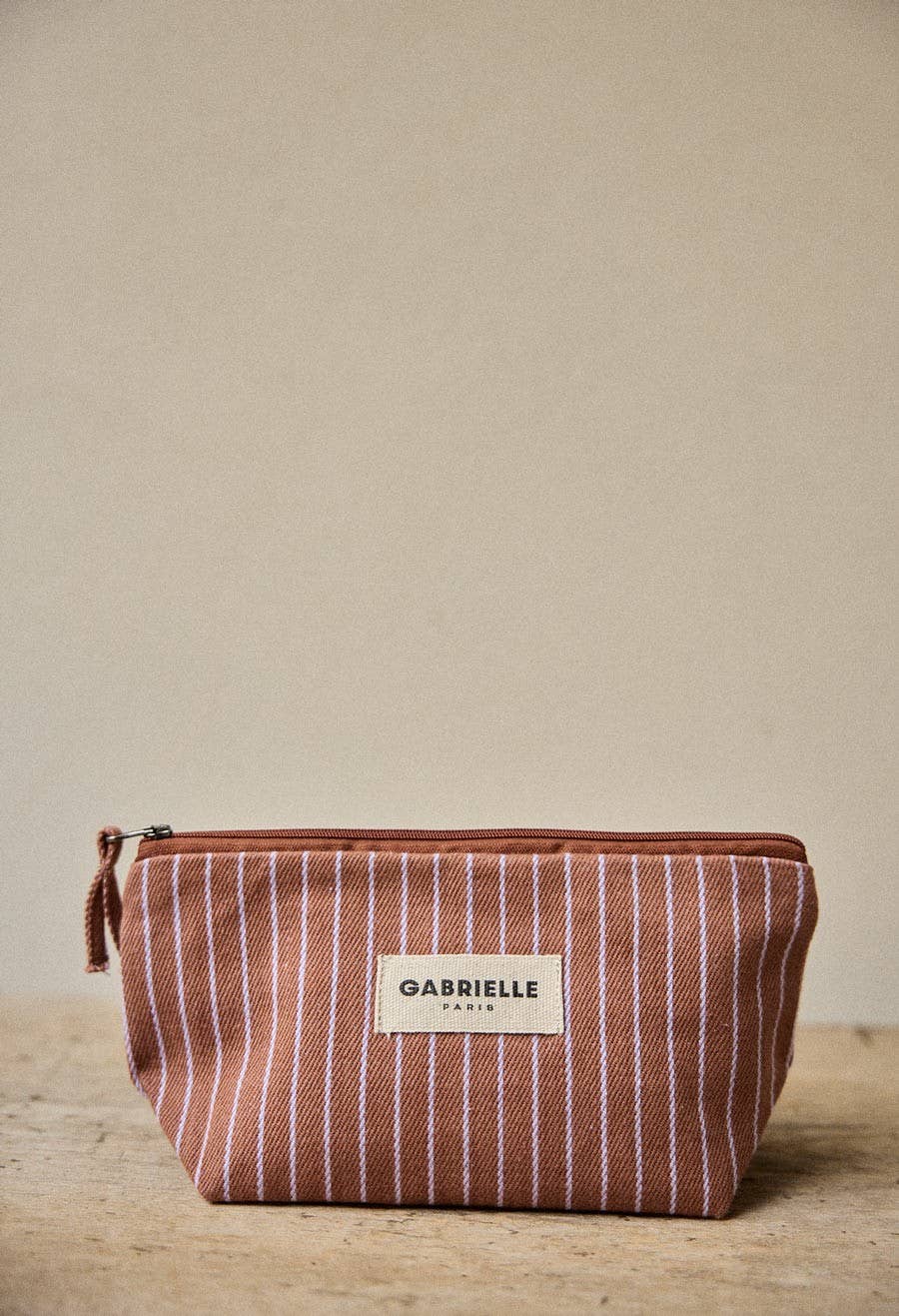 Lilac Stripes Cotton Beauty Kit