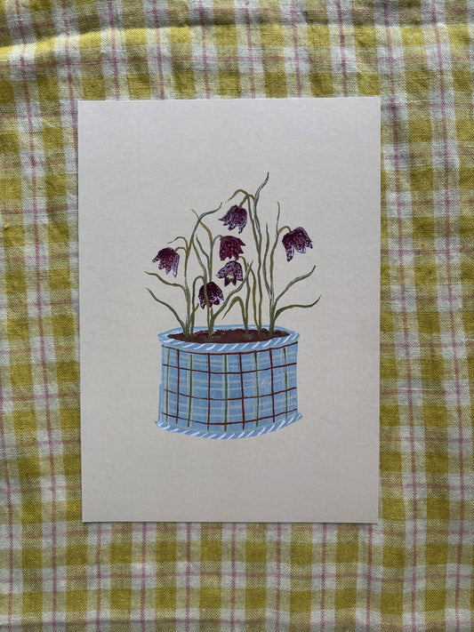 Dancing Snakeshead Print (A5)