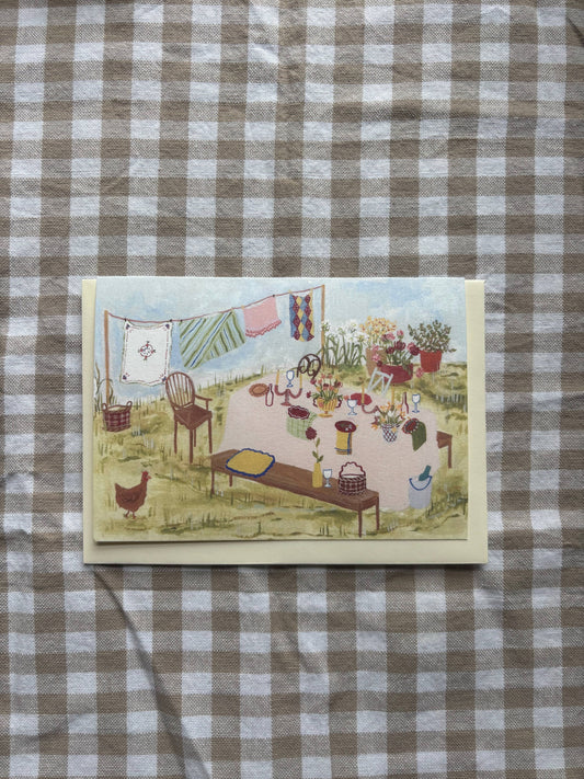Summer Hosting Card