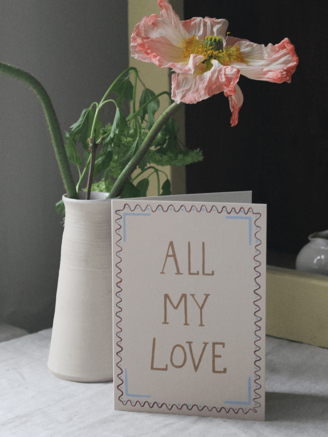 All My Love Card