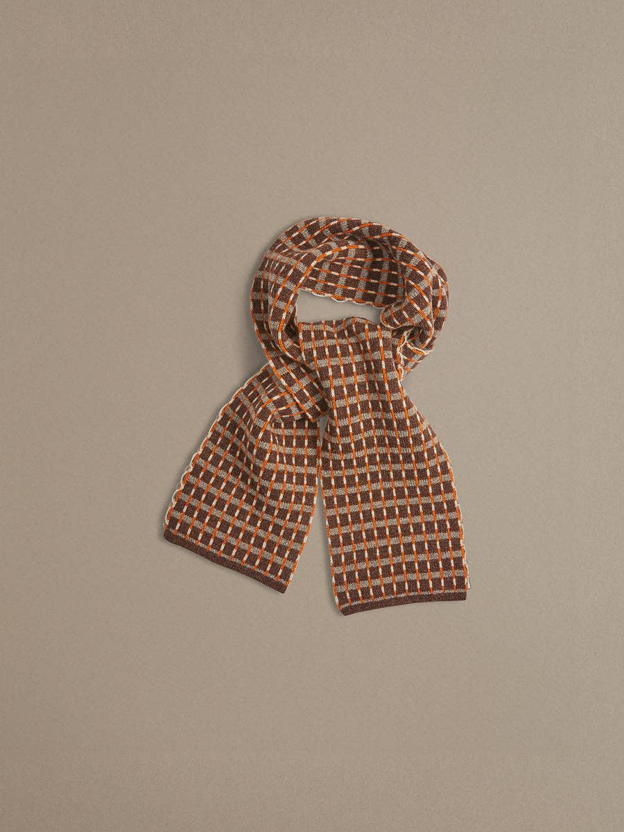 Boro Scarf | Dark Brown