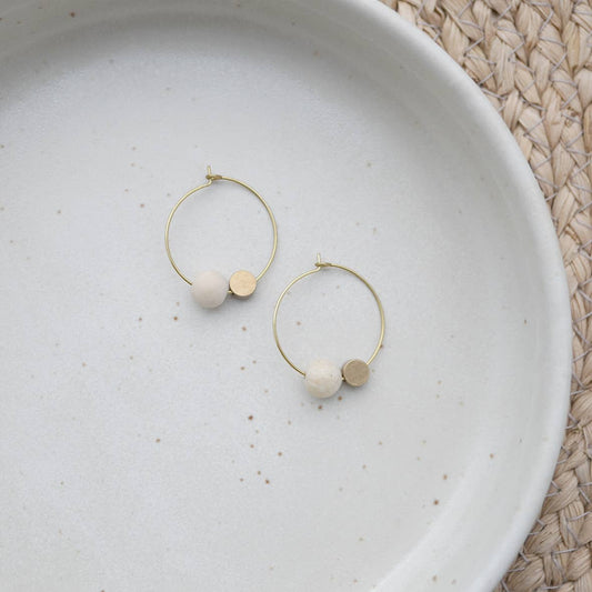 RIVERSTONE Hoop Earring